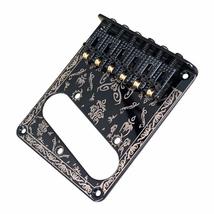 Electric Guitar Roller Saddle Bridge For Fender Tele Parts Top Load Or T... - $16.99