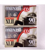 2 Pack Maxell XLII 90 Minutes Type II High Bias Cassettes New Sealed - $351.93 MXN