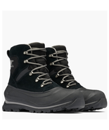 Sorel Buxton Men&#39;s Waterproof Leather Snow Rain Boot, Black, Size 10, NWT - $2,553.12 MXN