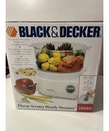Black &amp; Decker Flavor Scenter Handy Steamer Food Rice Cooker HS800 - £67.74 GBP