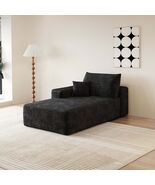 Modern Black Right Sleeper Sofa - Convertible Sofa Bed - $487.99