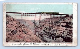 Canyon Diablo Arizona AZ Railroad Bridge Detroit Publishing UDB Postcard N15 - £3.84 GBP