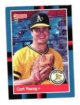 1988 Donruss #97 Curt Young Oakland Athletics - £4.63 GBP