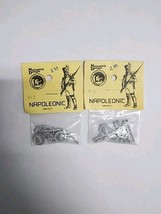 (2) Packs Napoleonic French 15mm Metal Miniature Cannons NE2 - $371.47 MXN