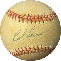 Bob Lemon signed ROAL Rawlings Official American League Baseball toned (Clevelan - $54.95