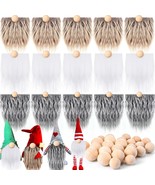 15 Pcs Gnome Beards For Crafting Easter Day Faux Fur Fabric Precut Gnome... - £20.43 GBP