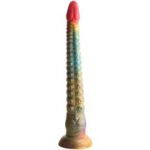 Slim Tentacle Silicone Dildo For Men, Women &amp; Couples. Firm And Flexible, Strong - £59.79 GBP