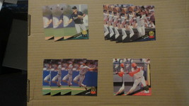 1993 Leaf Baseball Cards. Lot of 14 cards Including C. Ripken, M. Vaughn...LOOK! - £6.26 GBP