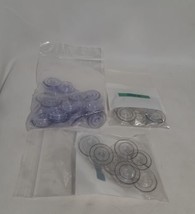 34 lot Plastic Bobbins #For Singer Futura 900, 920, 1030 Sewing Machine - $17.46