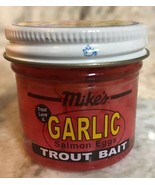 Atlas-Mikes Salmon Eggs Trout Bait #1035 Pink Garlic-RARE-BRAND NEW-SHIP... - $8.79