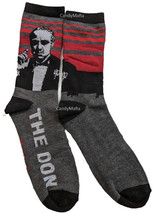 The Godfather Mafia Movie SOCKS Fun Socks Long Black Crew Socks - The Don - $7.99