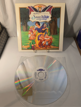 Snow White and the Seven Dwarfs Laserdisc Walt Disney LD - Masterpiece EUC - £4.11 GBP