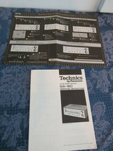 Technics Panasonic SA-80 Operating Instructions and Equipment Connection... - $19.79