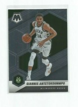 Giannis Antetokounmpo (Milwaukee) 2020-21 Panini Mosaic Basketball Card #80 - £3.87 GBP