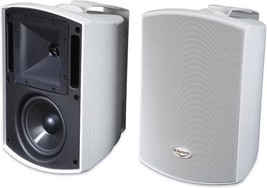 Indoor/Outdoor Speakers, White, Pair, Klipsch Aw-525. - £237.42 GBP