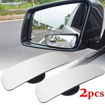 2pcs Auto Wide Angle Convex Rear Side View Car Truck SUV Blind Spot Mirror - £15.72 GBP