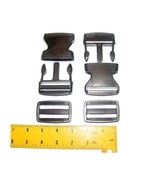 Quick Release, Side Release w/ Webbing Slide, 2&quot; Plastic, 2 Piece Set - $224.11 MXN