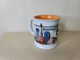 Nashville Music City Mug 4 Inches Heavy - $14.85