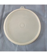 Vintage Tupperware USA Seal Sheer Clear Round Replacement 6&quot; Tab Lid Onl... - £7.82 GBP