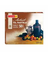 Camlin Kokuyo Supreme Oil Pastel Set - 50 Shades (Multicolor) - £19.07 GBP