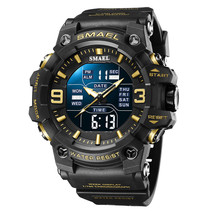 SMAEL Digital Watch for Men Fashion Sport Watches Dual Display Electronic Wristw - £29.64 GBP