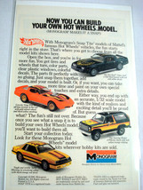 1981  Color Ad Monogram Hot Wheels Model Kits Corvette, Bronco - £6.38 GBP