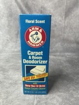 Arm &amp; Hammer Floral Scent Carpet and Room Deodorizer Vintage Box Sealed - $22.00