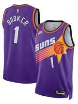 Nike Phoenix Suns Devin Booker #1 Swingman Jersey Classic Edition Mens S... - £74.51 GBP