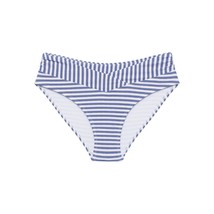 Time and Tru Plus Size Striped blue white Mid-Rise V-Bikini size 3X (24W-26W) - £11.19 GBP