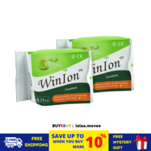 2 X Winalite WinIon Slip Liner Women&#39;s Tie Menstrual Pads 24 pieces per ... - £30.83 GBP