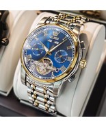 OLEVS Self Winding Watches for Men Automatic Mechanical Dress Tourbillon - €144,38 EUR