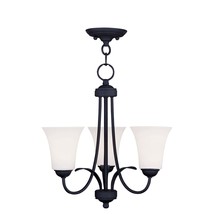 Livex Lighting 6473-04 Ridgedale 3-Light Convertible Hanging Lantern/Cei... - $293.99