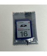 NEW Genuine Canon 16MB MEGABYTE SDC-16M SD Camera Memory Card - $18.73