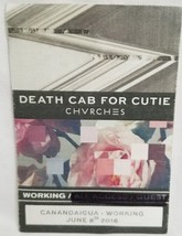 Death Cab For Cutie - 2016 Original Concert Tour Cloth Backstage Pass *Last One* - £7.87 GBP