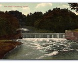 View of the Dam Lindsborg Kansas KS UNP DB Postcard V12 - $3.91