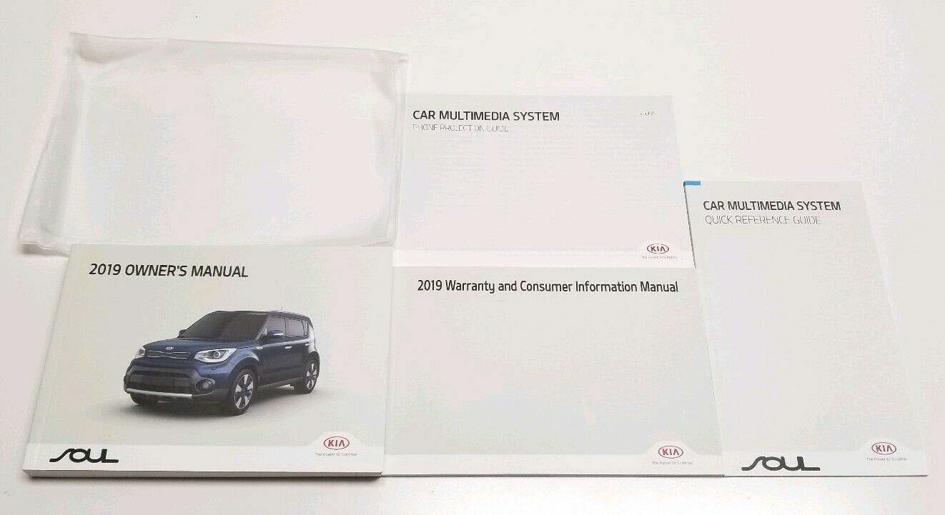 2019 Kia Soul Owners Manual 19 [Paperback] Kia - $54.70