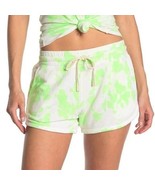Sundry Pop Lime Tie Dye Drawstring Dolphin Terry Shorts Size 1 Small 4/6 - $41.03 CAD
