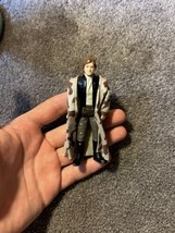 Vintage Han Solo Endor Action Figure W Original Coat Kenner Star Wars - £21.99 GBP