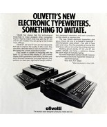 Olivetti ET 221 Typewriter 1979 Advertisement Vintage Office Technology ... - $29.99