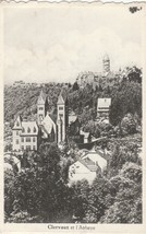 Postcard View of The Parish Church Of Clervaux And The Abbey Luxembourg - $12.95