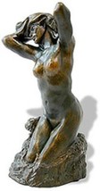 THE BATHER by RODIN 1885 Toilette De Venus Statue Sculpture Bronze Finish French - £35.86 GBP