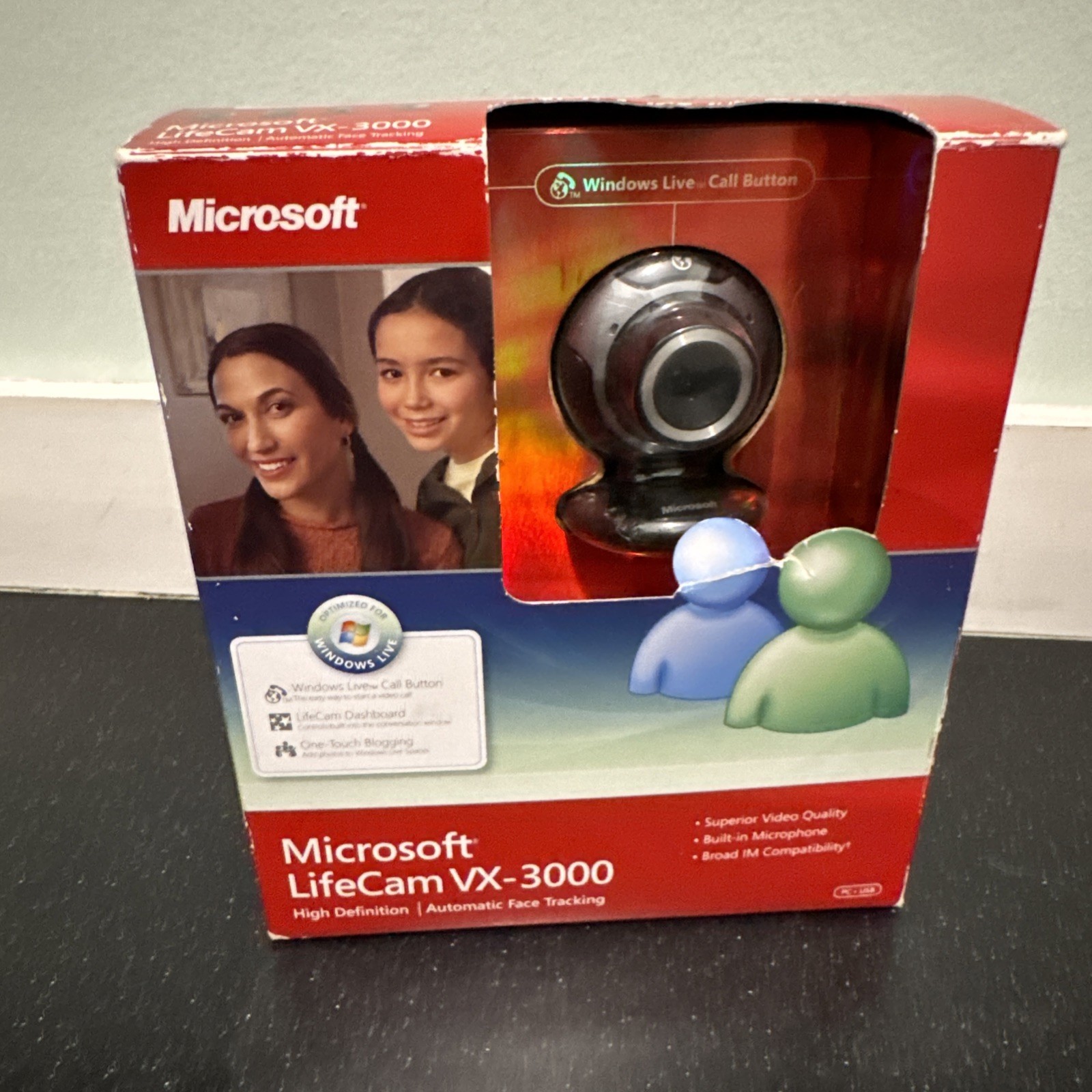 Microsoft LifeCam VX-3000 Webcam - Windows Vista Compatible Web Cam Seal... - $5.93
