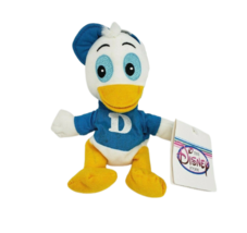 Disney Store Dewey Duck Tales Blue B EAN Bag Stuffed Animal Plush Toy W Tag - £19.04 GBP