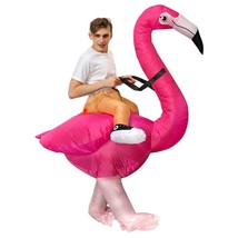 Unisex Adult Inflatable Halloween Funny Blow up Cosplay Party Costume - Flamingo - £35.60 GBP