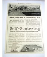1917 GF Ad General Fireproofing Co., Youngstown, Ohio Sparks Rain In Vain - €7,68 EUR