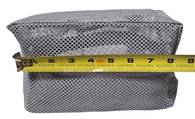 Nylon Breathable Mesh Multi-Use Foldable Women Tote Handbag with Zipper Closure Item image 6
