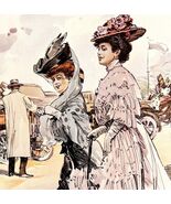 C.1900 German Magazine Cover Lithograph Victorian Meggendorfer #831 DWAA13 - €42,92 EUR