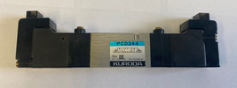 Parker Kuroda PCD344 Dual Pneumatic Solenoid Valves on Manifold  - $667.99 MXN