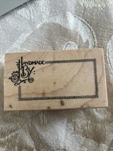 TAG Handmade By: Rubber Stamp PSX 1984 D-456 Gift tag food, clothing, ca... - £9.59 GBP