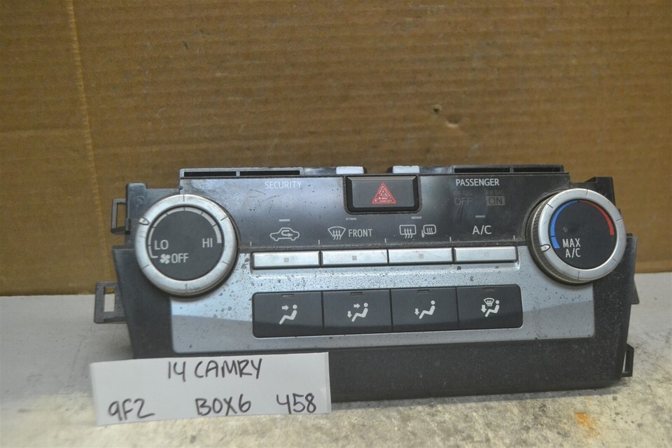12-14 Toyota Camry Temperature AC Climate 5590006360 Control 458-9F2-BX6 - $26.45